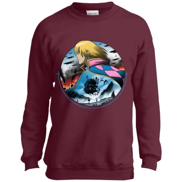 Howl’s Moving Castle – The Journey Sweatshirt for Kid Ghibli Store ghibli.store