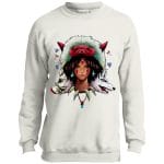 Mononoke: The Wolf Princess Sweatshirt for Kid Ghibli Store ghibli.store