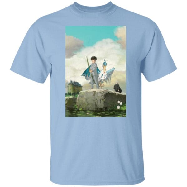 The Boy, The Heron and Grand Uncle T Shirt Ghibli Store ghibli.store