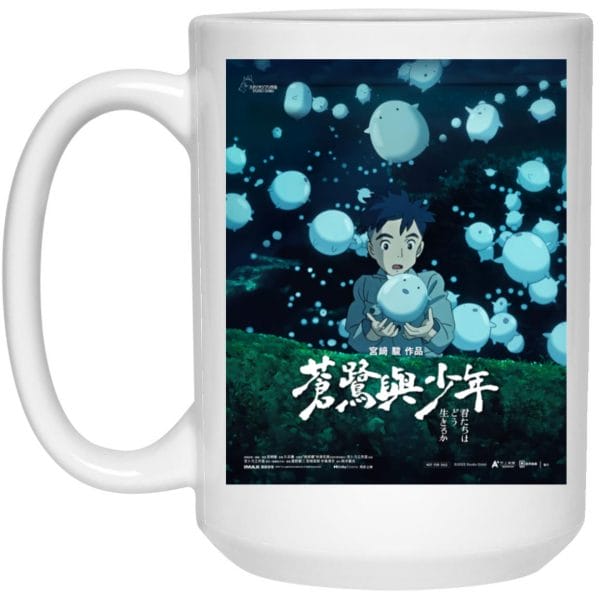 The Boy and The Heron Poster 4 Mug Ghibli Store ghibli.store