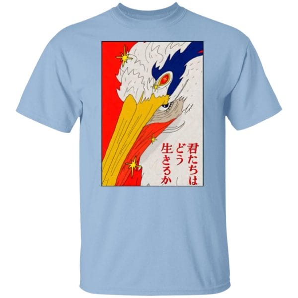 The Boy and The Heron Poster 3 T Shirt Ghibli Store ghibli.store