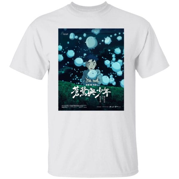 The Boy and The Heron Poster 4 T Shirt Ghibli Store ghibli.store