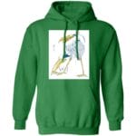 The Boy and The Heron – The Heron Sketch Hoodie Ghibli Store ghibli.store