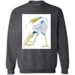 The Boy and The Heron – The Heron Sketch Sweatshirt Ghibli Store ghibli.store