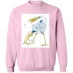 The Boy and The Heron – The Heron Sketch Sweatshirt Ghibli Store ghibli.store