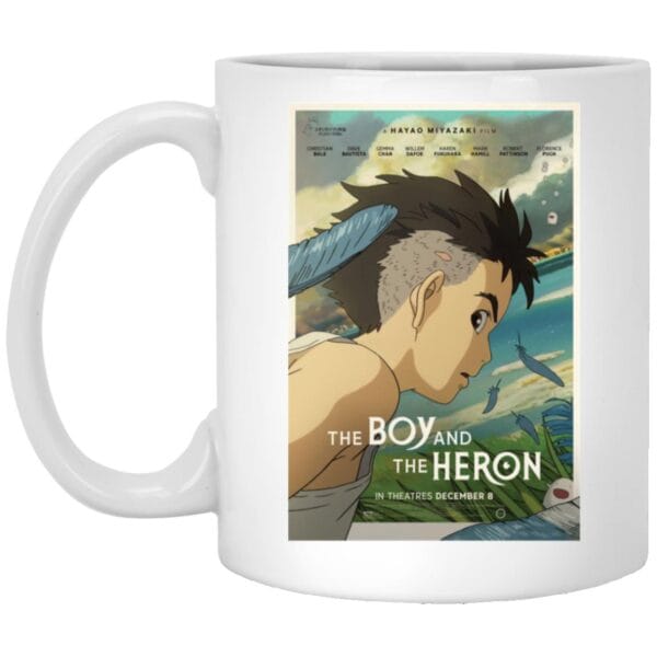 The Boy and The Heron Poster 1 Mug Ghibli Store ghibli.store