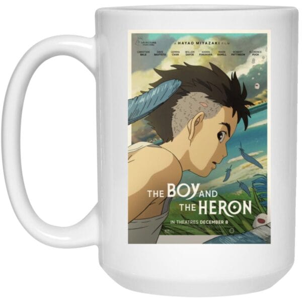 The Boy and The Heron Poster 2 Mug Ghibli Store ghibli.store