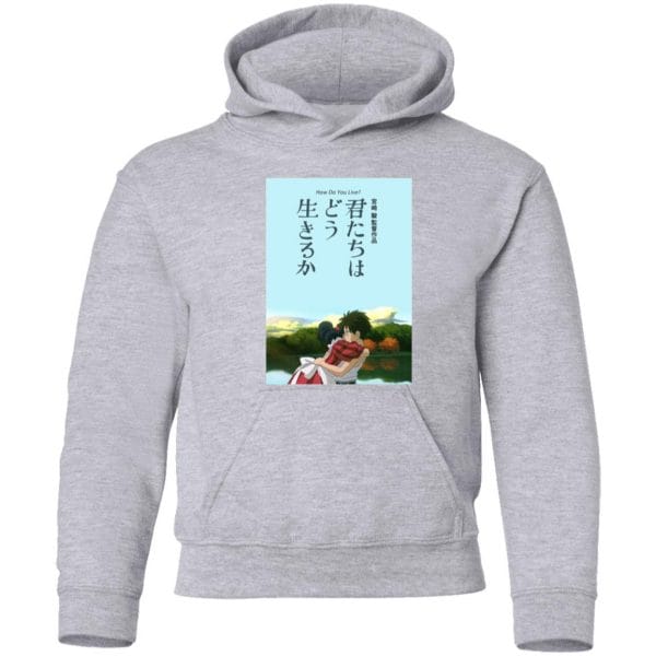 The Boy and The Heron – Hug Hoodie for Kid Ghibli Store ghibli.store