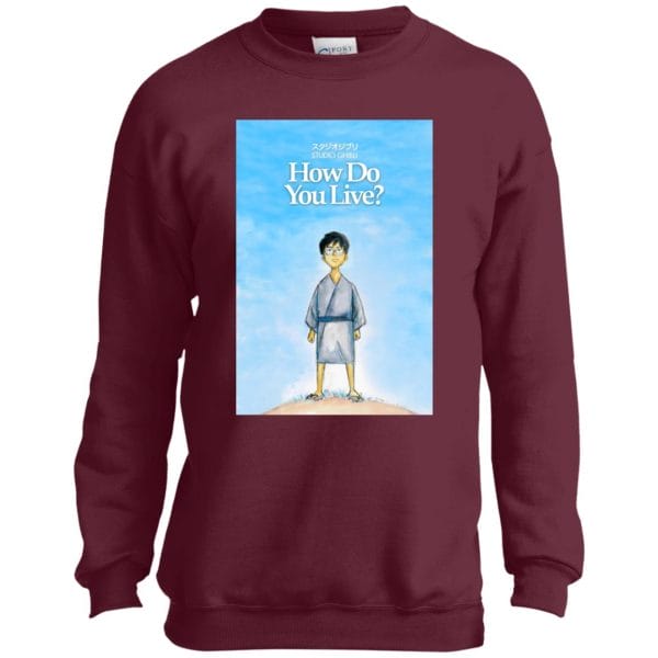 Studio Ghibli How Do You Live Sweatshirt for Kid Ghibli Store ghibli.store