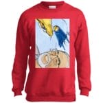 The Heron and Hayao Miyazaki Sweatshirt for Kid Ghibli Store ghibli.store