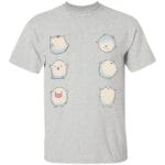 The Boy and The Heron – Warawara Chibi Fanart T Shirt for Kid Ghibli Store ghibli.store