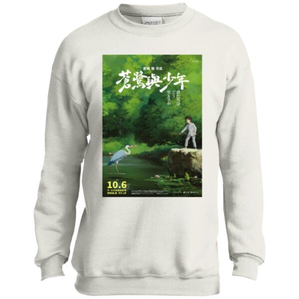 The Boy and The Heron Poster 6 Sweatshirt for Kid Ghibli Store ghibli.store
