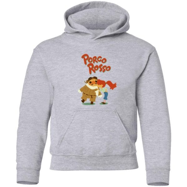 Porco Rosso – The Kiss Hoodie for Kid Ghibli Store ghibli.store