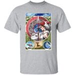 Princess Mononoke Portrait Art T Shirt for Kid Ghibli Store ghibli.store