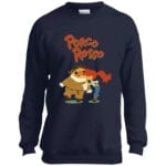 Porco Rosso – The Kiss Sweatshirt for Kid Ghibli Store ghibli.store