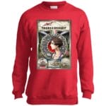 Porco Rosso Fiona Portrait Art Sweatshirt for Kid Ghibli Store ghibli.store