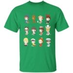 Ghibli Characters Cute Collection T Shirt for Kid Ghibli Store ghibli.store