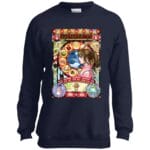 Spirited Away – Chihiro Portrait Art Sweatshirt for Kid Ghibli Store ghibli.store
