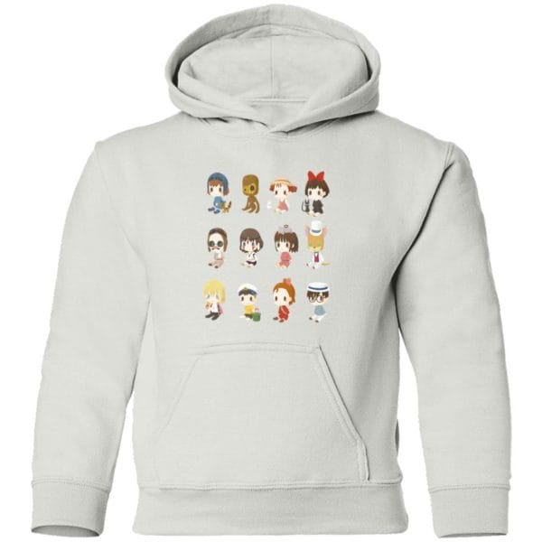 Ghibli Characters Cute Collection Hoodie for Kid Ghibli Store ghibli.store