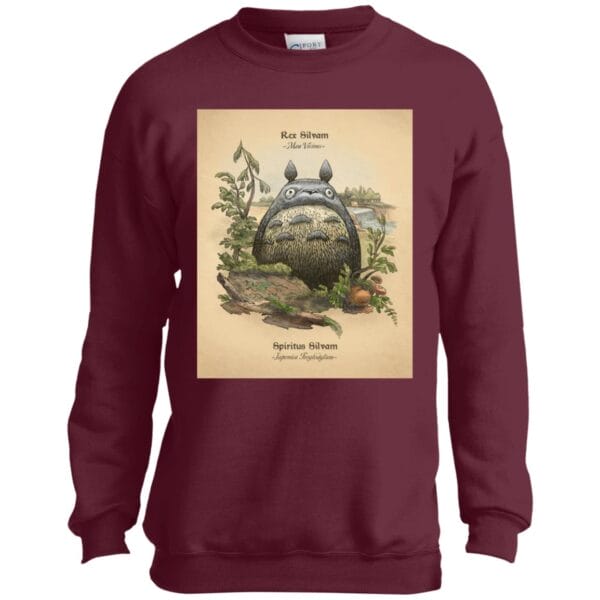 Totoro in the Forest Classic Sweatshirt for Kid Ghibli Store ghibli.store