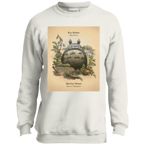 Totoro in the Forest Classic Sweatshirt for Kid Ghibli Store ghibli.store