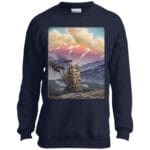 Howl’s Moving Castle Landscape Sweatshirt for Kid Ghibli Store ghibli.store