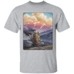 Howl’s Moving Castle Landscape T Shirt for Kid Ghibli Store ghibli.store