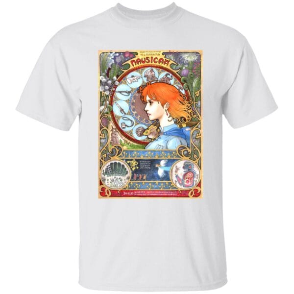 Nausicaa Portrait Art T Shirt for Kid Ghibli Store ghibli.store