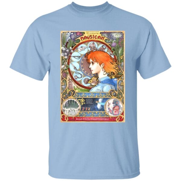 Nausicaa Portrait Art T Shirt for Kid Ghibli Store ghibli.store