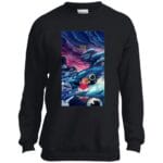 Ponyo 2008 Illustration Sweatshirt for Kid Ghibli Store ghibli.store