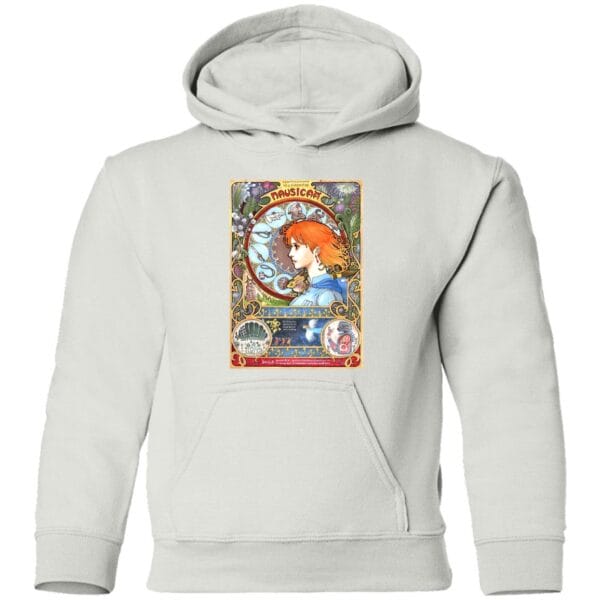Nausicaa Portrait Art Hoodie for Kid Ghibli Store ghibli.store