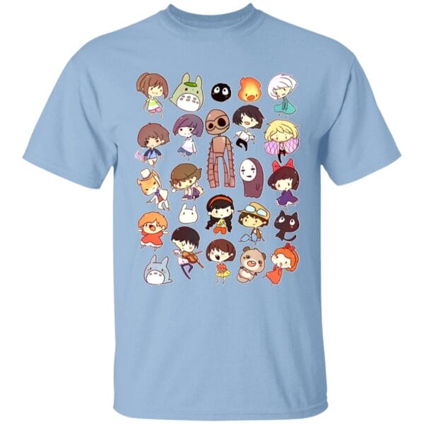 Ghibli Movie Characters Cute Chibi Collection Hoodie for Kid Ghibli Store ghibli.store