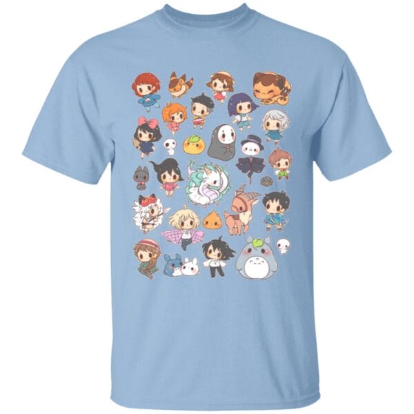 Ghibli Characters Cute Chibi Collection Hoodie for Kid Ghibli Store ghibli.store