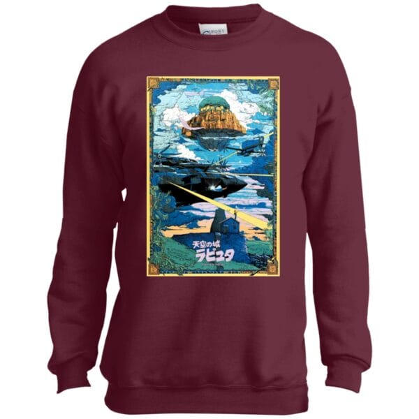 Laputa: Castle In The Sky – War Sweatshirt for Kid Ghibli Store ghibli.store