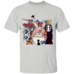 Studio Ghibli Characters T Shirt for Kid Ghibli Store ghibli.store