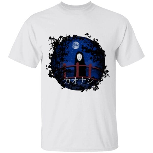 Spirited Away Kaonashi No Face by the blue Moon T Shirt for Kid Ghibli Store ghibli.store