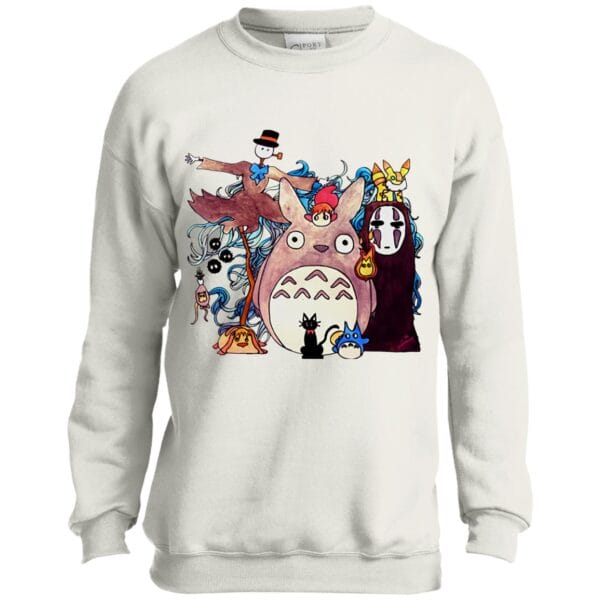 Studio Ghibli Characters Sweatshirt for Kid Ghibli Store ghibli.store