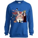 Studio Ghibli Characters Sweatshirt for Kid Ghibli Store ghibli.store