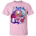 Ghibli Characters creepy style T Shirt for Kid Ghibli Store ghibli.store
