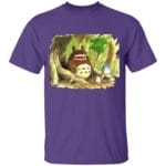 Totoro in Jungle Water Color T Shirt for Kid Ghibli Store ghibli.store