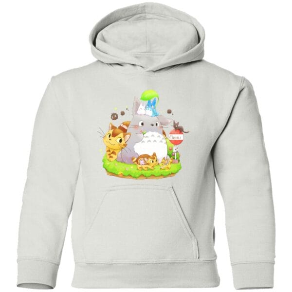 Totoro Family and The Cat Bus Hoodie for Kid Ghibli Store ghibli.store
