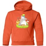 Totoro Family and The Cat Bus Hoodie for Kid Ghibli Store ghibli.store