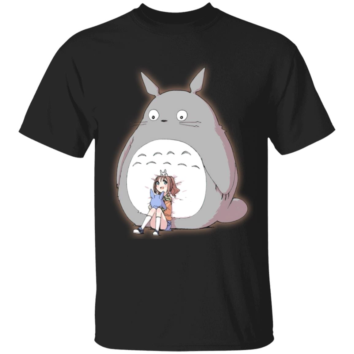 Totoro and the little girl T Shirt for Kid - Ghibli Store