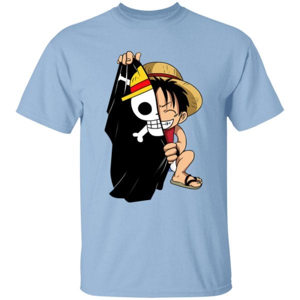 Monkey D. Luffy and One Piece Flag Kid T Shirt Ghibli Store ghibli.store