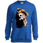 Monkey D. Luffy and One Piece Flag Kid Sweatshirt Ghibli Store ghibli.store