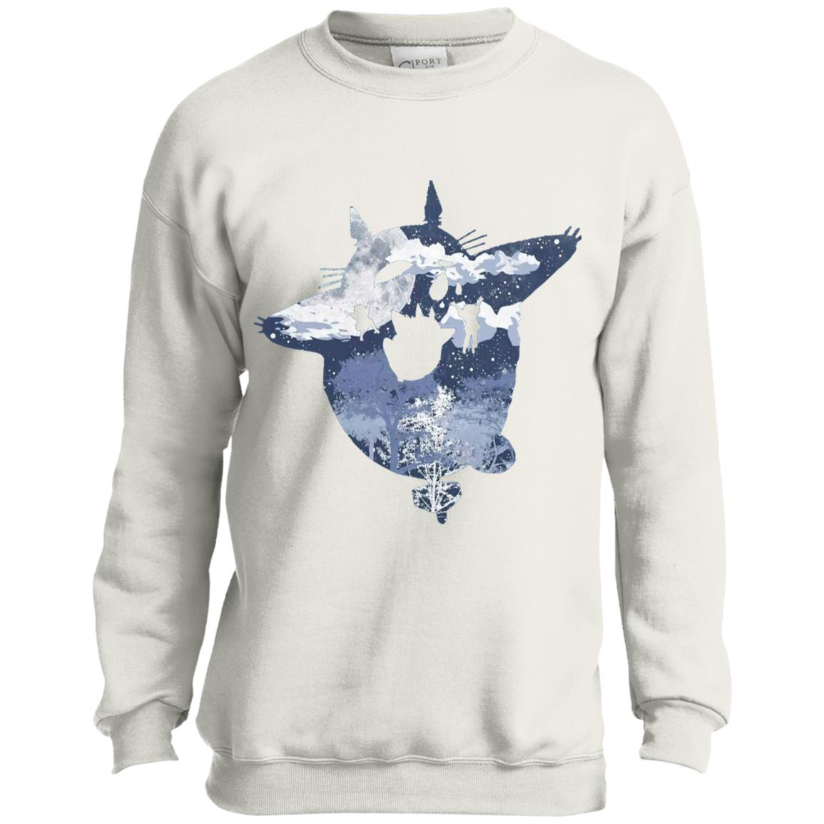 Totoro on the Teetotum Kid Sweatshirt - Ghibli Store