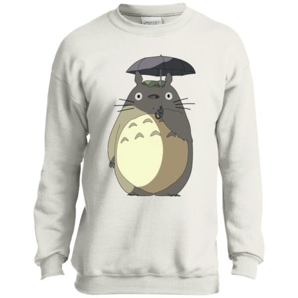 Totoro and Umbrella Sweatshirt for Kid Ghibli Store ghibli.store