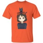 Kiki and Jiji Fanart T Shirt for Kid Ghibli Store ghibli.store