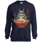 Totoro in the Ramen Bowl Sweatshirt for Kid Ghibli Store ghibli.store