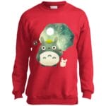 Mini Totoro and Umbrella Sweatshirt for Kid Ghibli Store ghibli.store